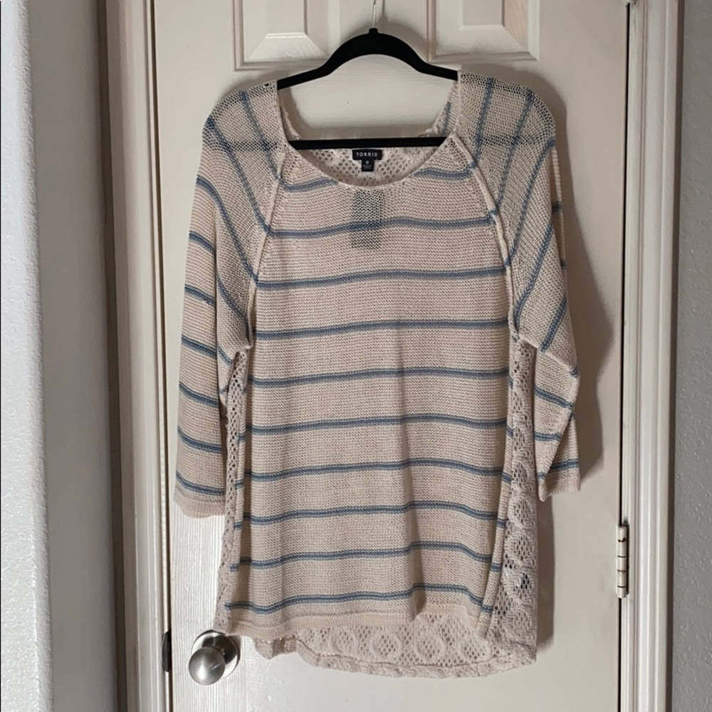 Torrid Crocheted Sweater